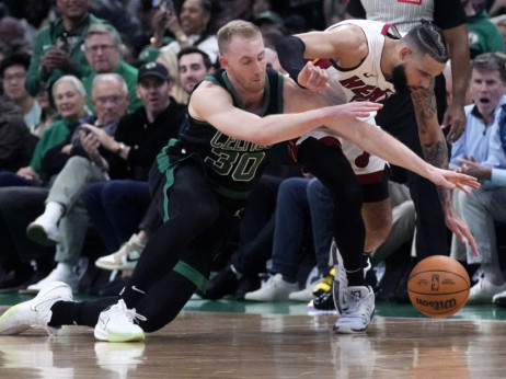 Boston posle pobede od 34 koša razlike protiv Majamija obezbedio plasman u polufinale plej-of serije NBA lige