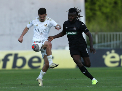 Golman Jovanović, odbranio Partizanu, Ligu šampiona