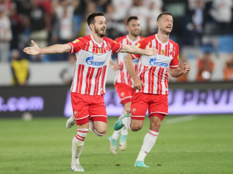 (KRAJ, VIDEO) Crvena zvezda - Vojvodina 2:1: Ivanić i Spajić za 28. trogej kupa