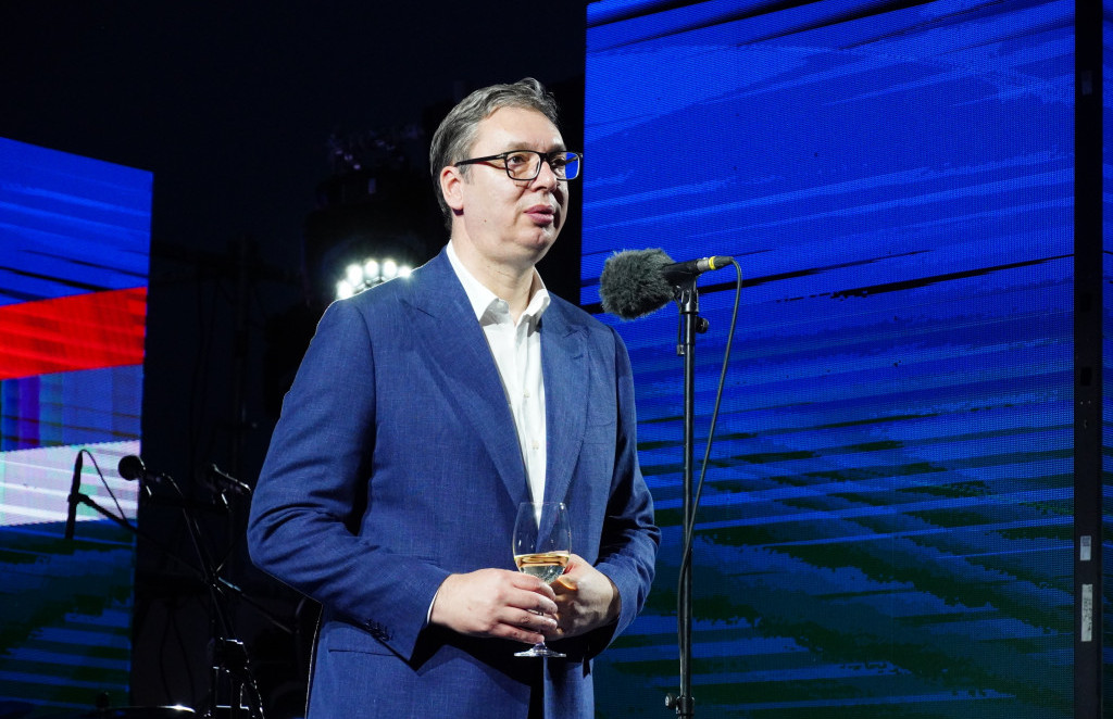 Aleksandar Vučić, predsednik Srbije, radostan zbog povratka Nikole Jokića