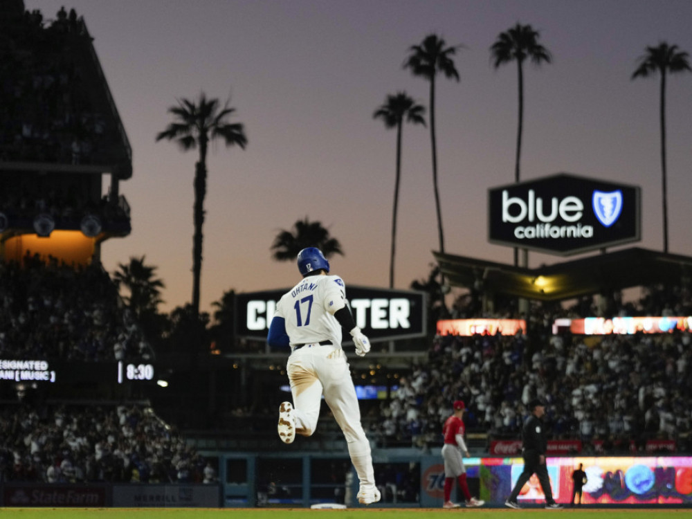 Šohei Ohtani bejzbol igrač LA Dodžersa