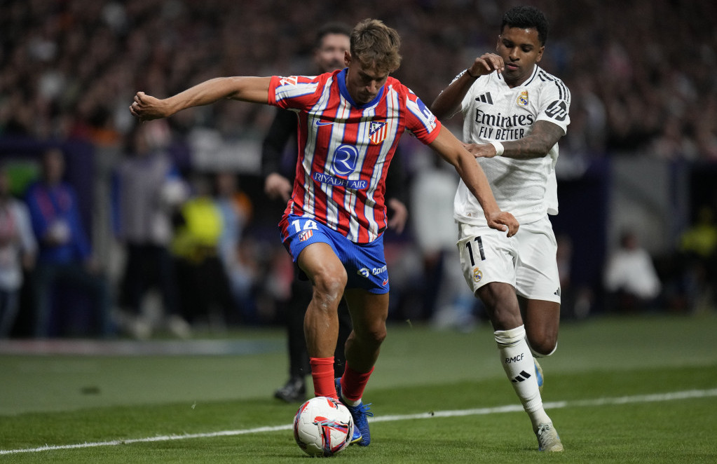 Fudbaleri Atletiko Madrida i Real Madrida