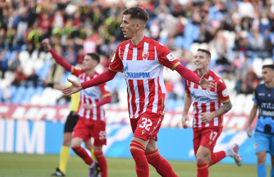 Luka Ilić, fudbaler Crvene zvezde