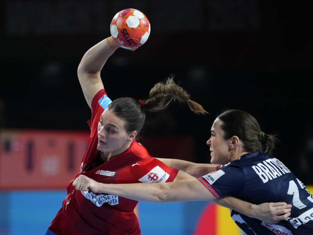 Rukometašice Danske i Norveške, u finalu Evropskog prvenstva 2024
