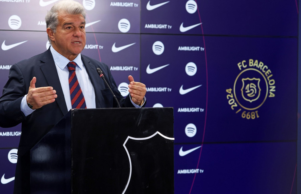 Predsednik Barselone Đoan Laporta