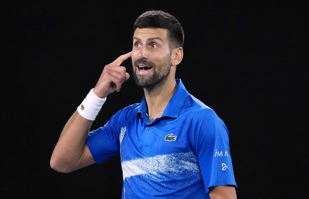 Novak Đoković, srpski tenser, mnoge oduševio igrom protiv Alkaraza