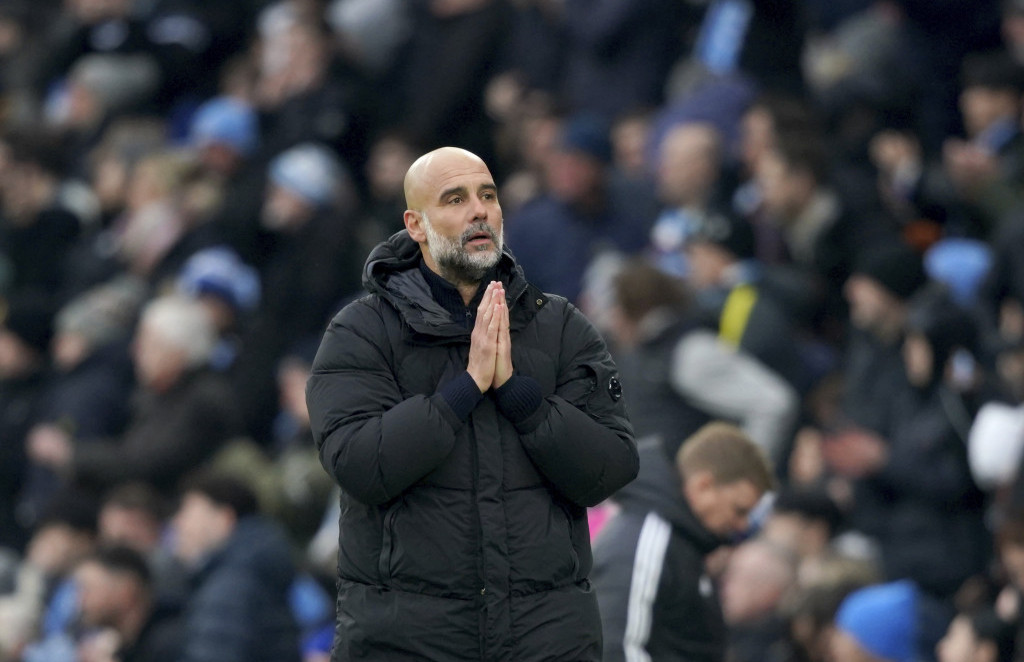 Pep Gvardiola - trener Mančester sitija