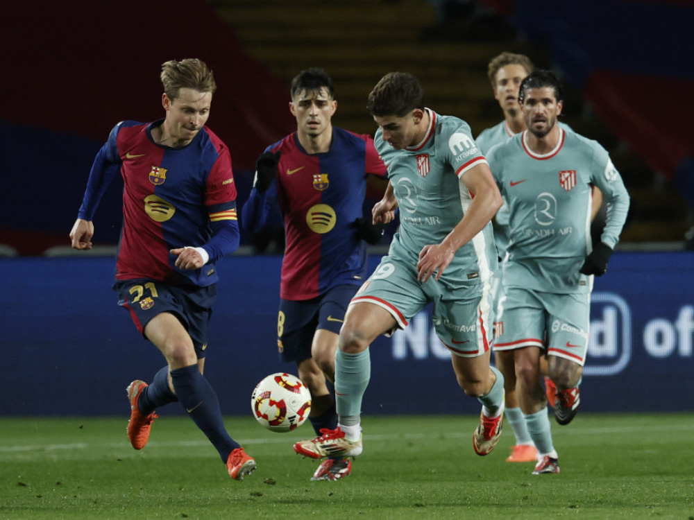 Fudbaleri Barselone i Atletiko Madrida