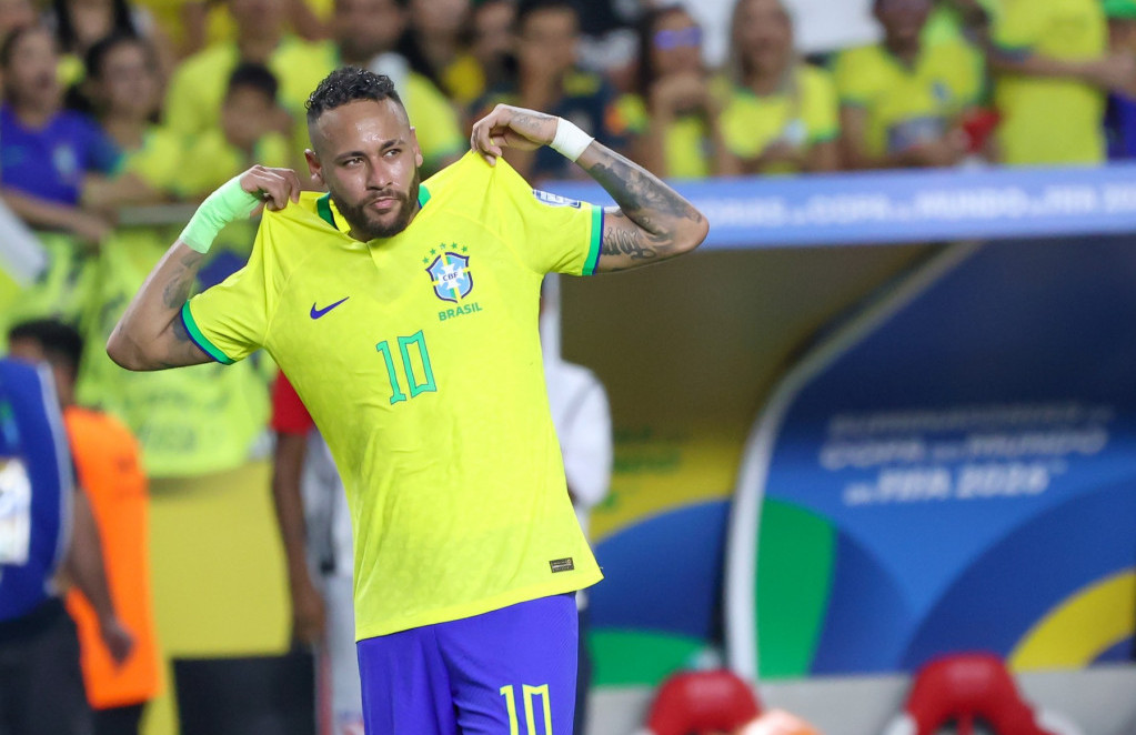 Nejmar u dresu Brazila