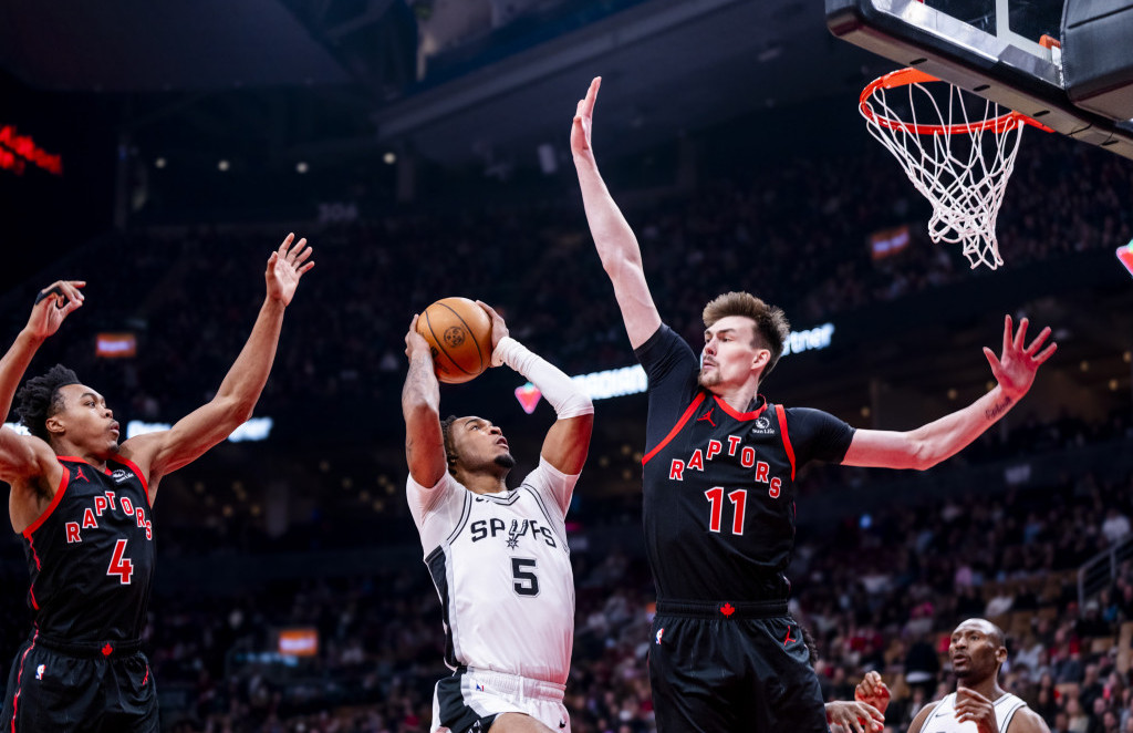 Stef Kari na meču protiv Toronta