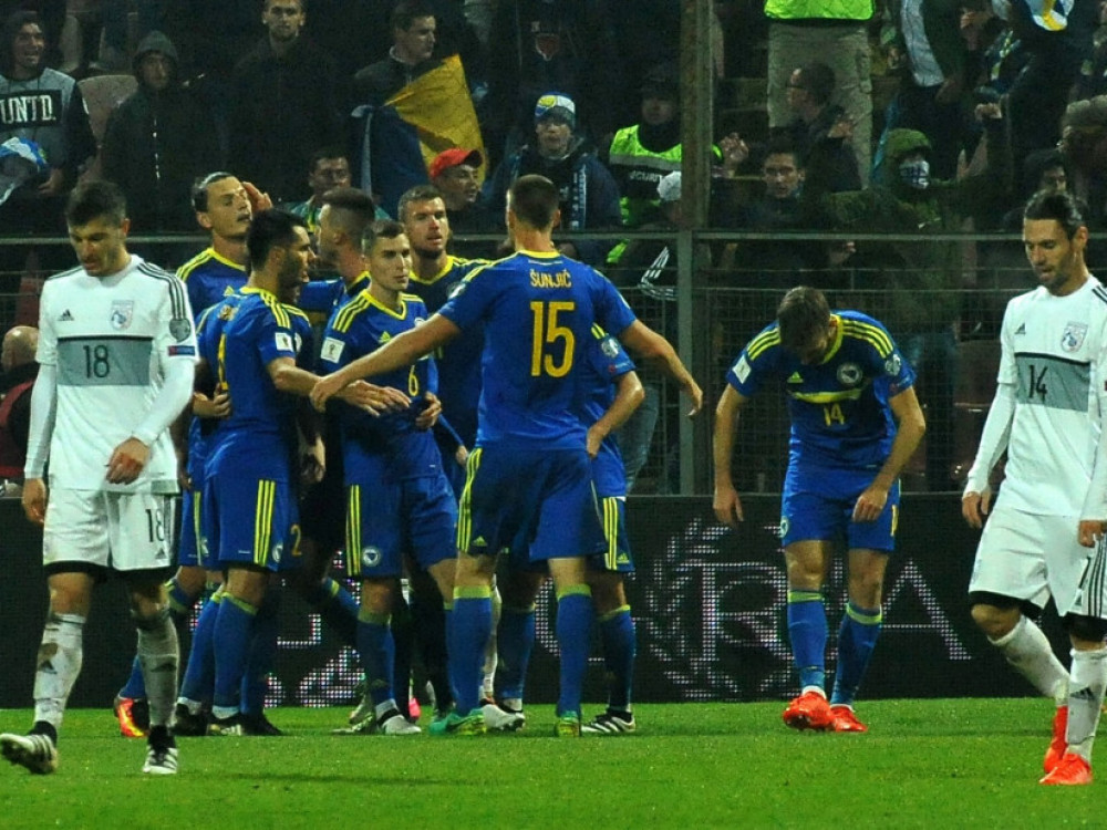 Fudbaleri BiH i Kipra, na meču kvalifikacija za Mundijal 2026