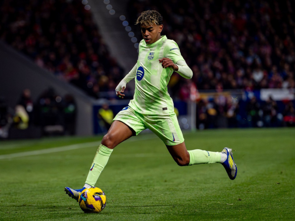 Lamin Jamal, fudbaler Barselone, adut protiv Barselone