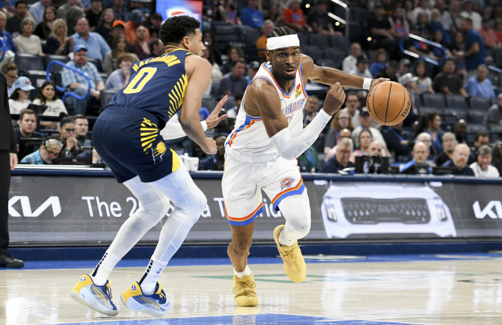 Šej Gildžis-Aleksander na meču protiv Indijane