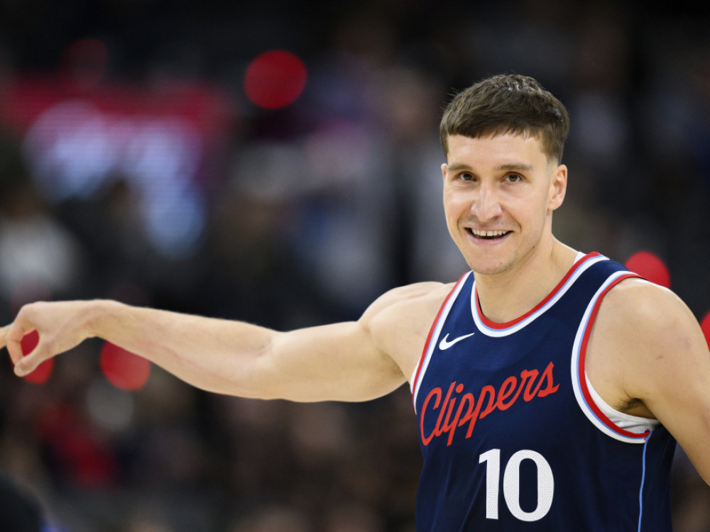 Bogdan Bogdanović slavi pogođenu trojku
