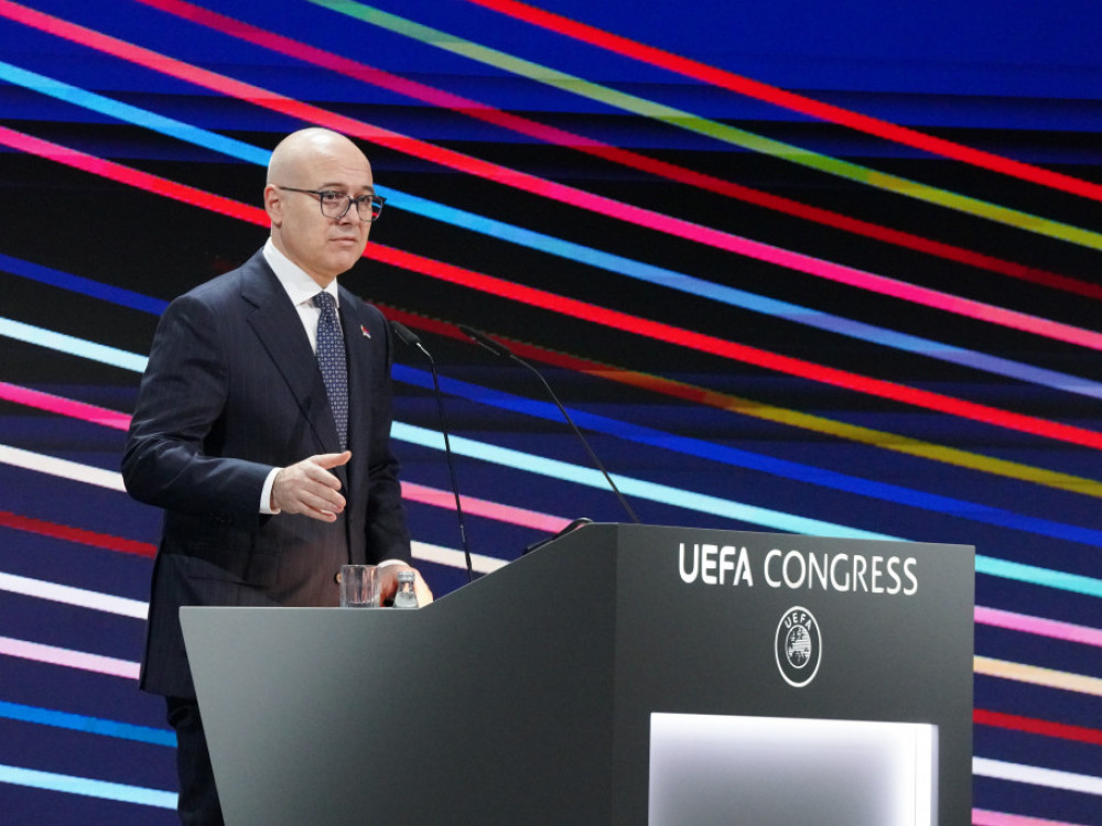 Miloš Vučević na Kongresu UEFA
