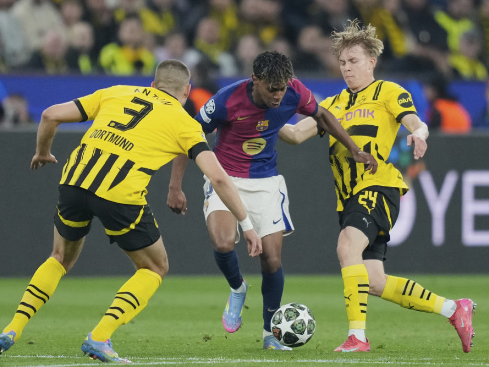 Fudbaleri Borusije Dortmund i Barselone, u revanč meču LIge šampiona