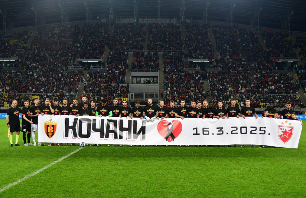 Fudbaleri Vardara i Crvene zvezde