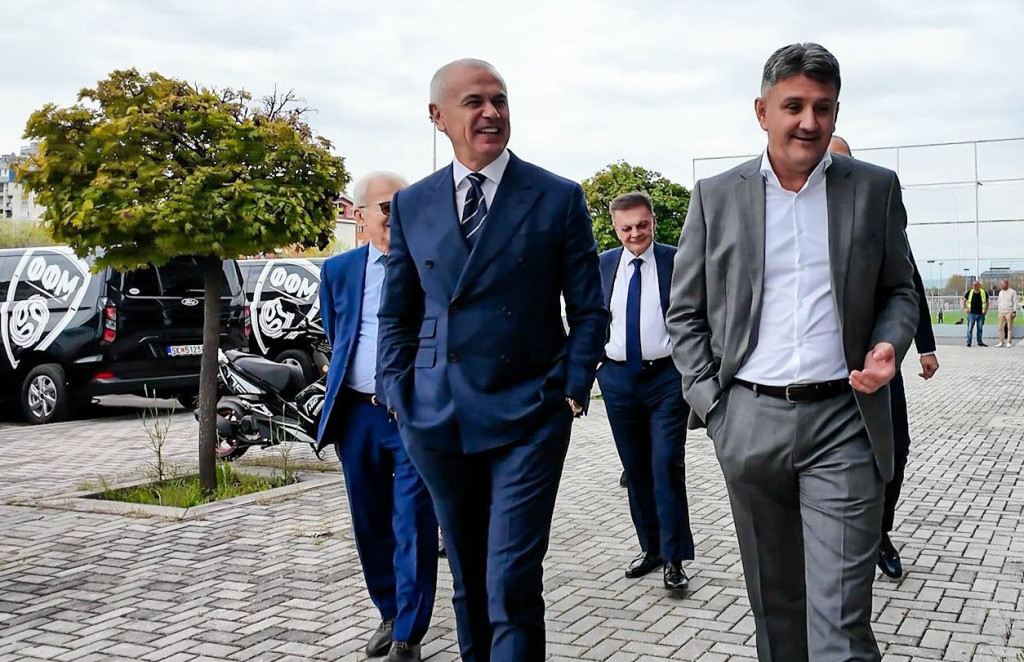 Predsednik FFM Maras Omeragić i Zvezdan Terzić