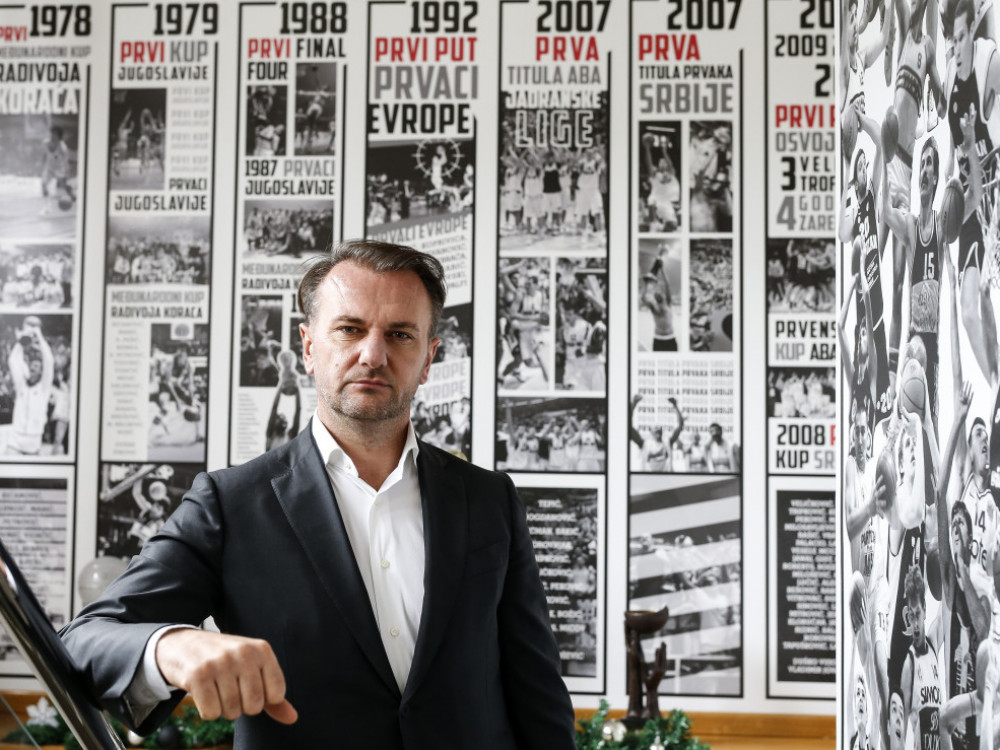 Ostoja Mijailović, predsednik KK Partizan