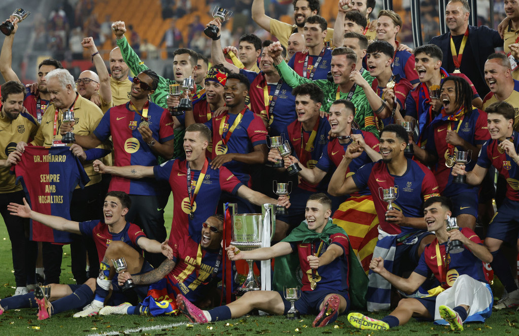 Barselona je osvojila drugi trofej ove sezone
