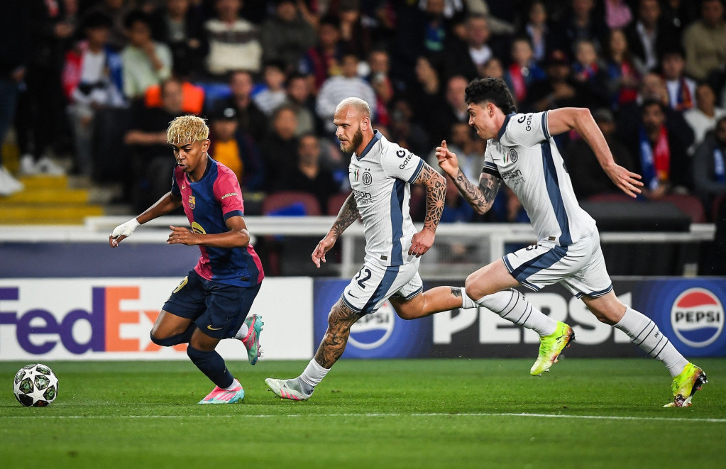 Lamin Jamal neumoljiv na prvom meču polufinala Lige šampiona