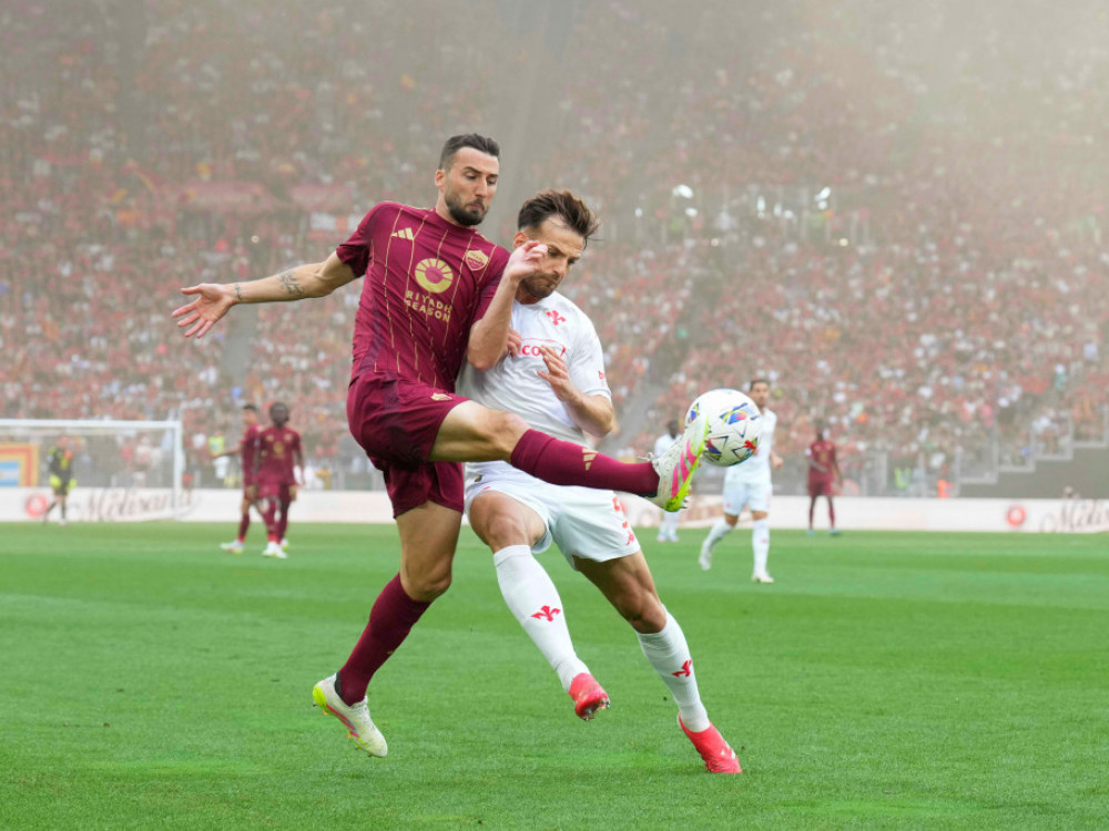 Fudbaleri Rome i Fiorentine