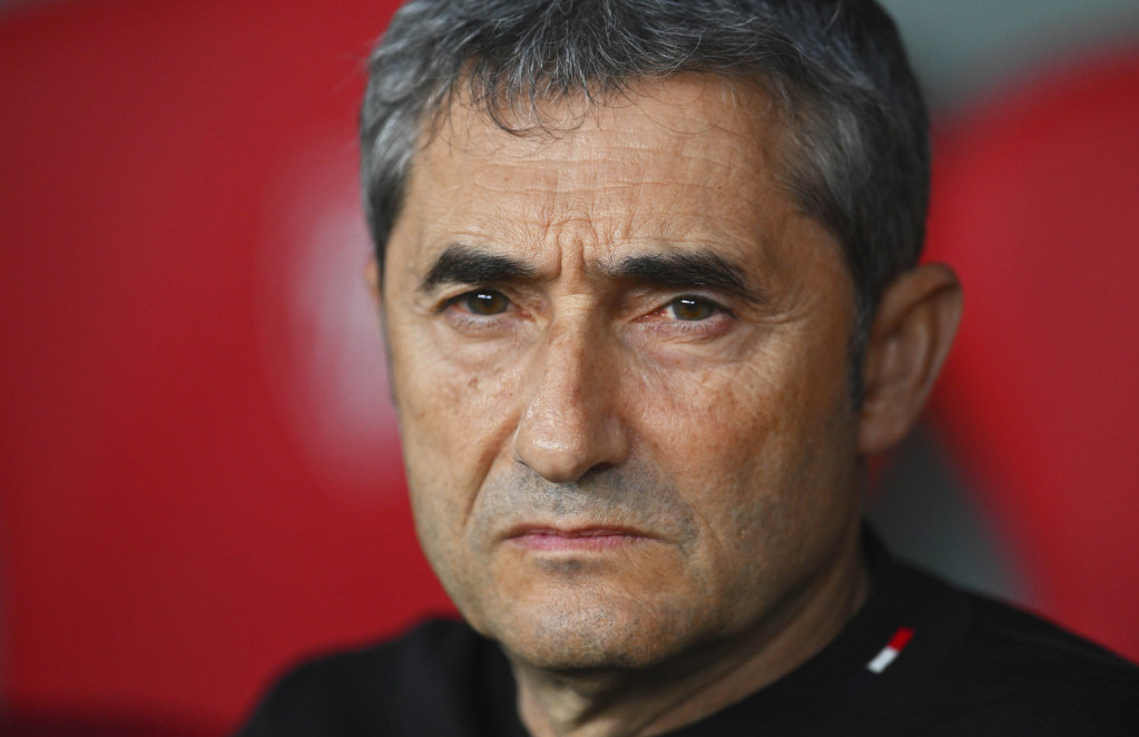 Trener Atletik Bilbaoa Ernesto Valverde