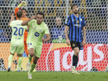 (UŽIVO, VIDEO) Inter - Barselona 2:2: Dani Olmo utišava Meacu