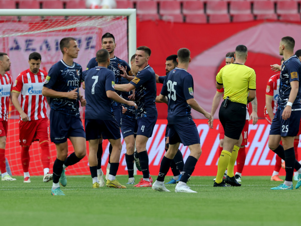 Fudbaleri Crvene zvezde i Napretka, u polufinalu Kupa Srbije
