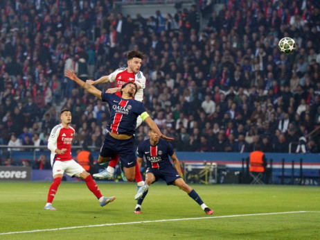 (UŽIVO) UEFA Liga šampiona: PSŽ - Arsenal (1:0): Bez uzbuđenja u nastavku