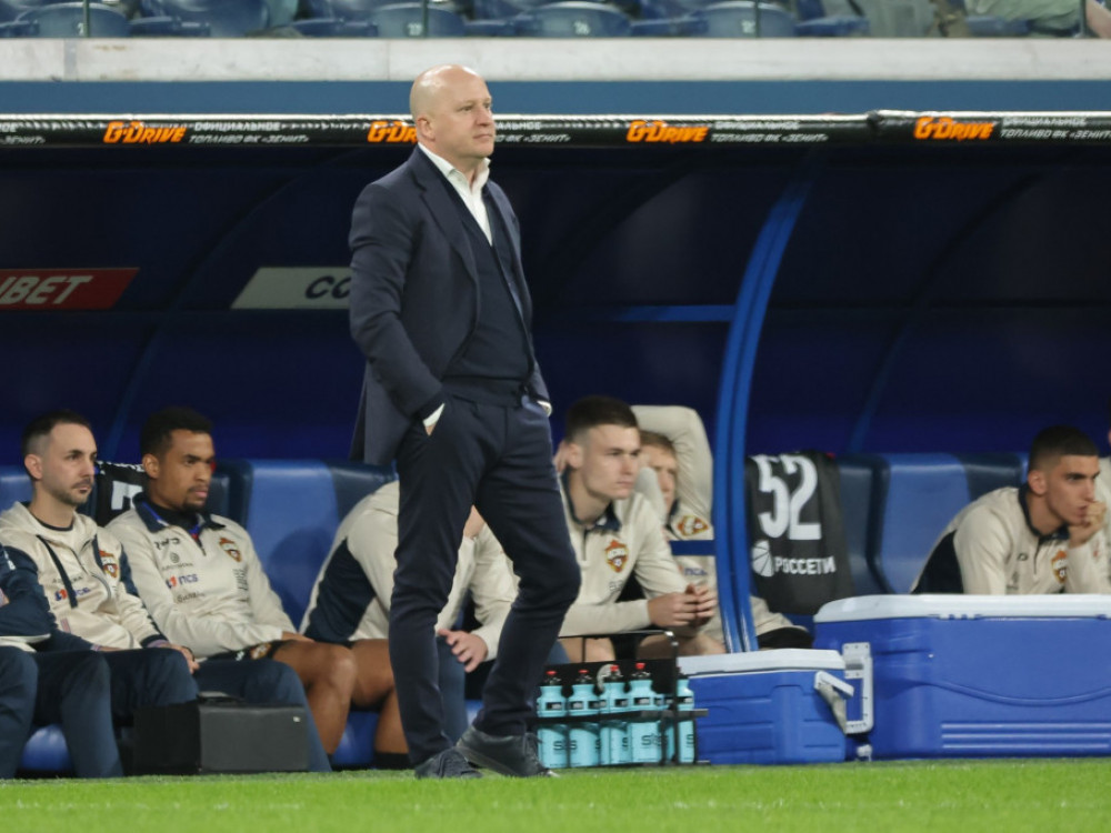 Marko Nikolić, trener CSKA (M), strateg meseca u Rusiji