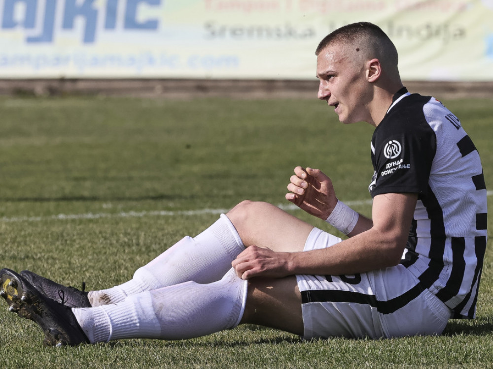 Nikola Štulić u dresu Partizana