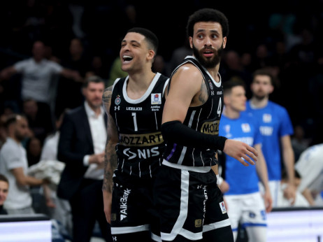 Lundberg i Vašington presudili, Partizan poveo u seriji: Spartak se držao samo u prvoj četvrtini