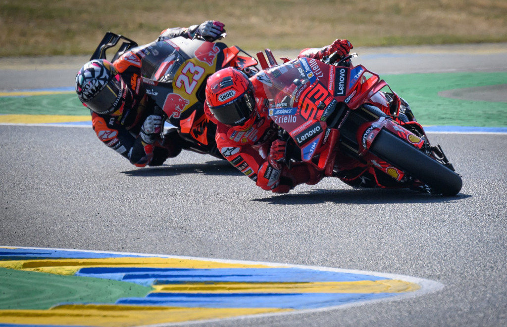 Najbolji trkači na trci Moto GP šampionata u Le Manu