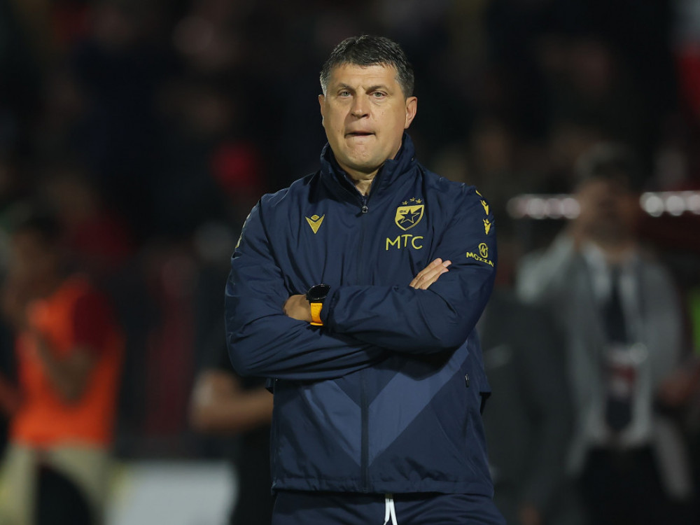 Trener Crvene zvezde Vladan Milojević