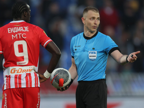 Pavle Ilić sudi finale Kupa Srbije između fudbalera Vojvodine i Crvene zvezde