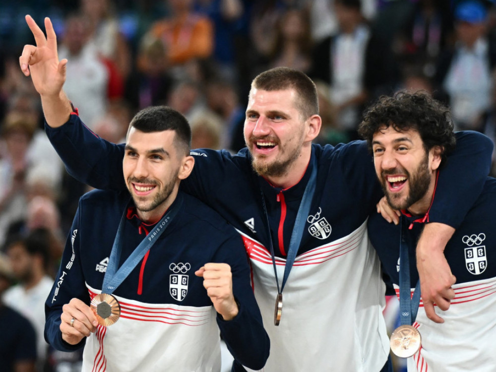 Vasilije Micić u dresu reprezentacije Srbije