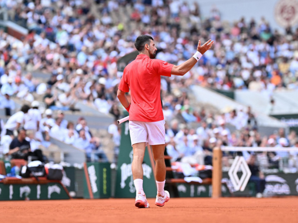 Novak Đoković na Rolan Garosu
