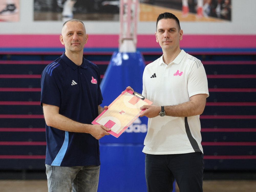 Marko Barać i Vule Avdalović, stari i novi trener Mege