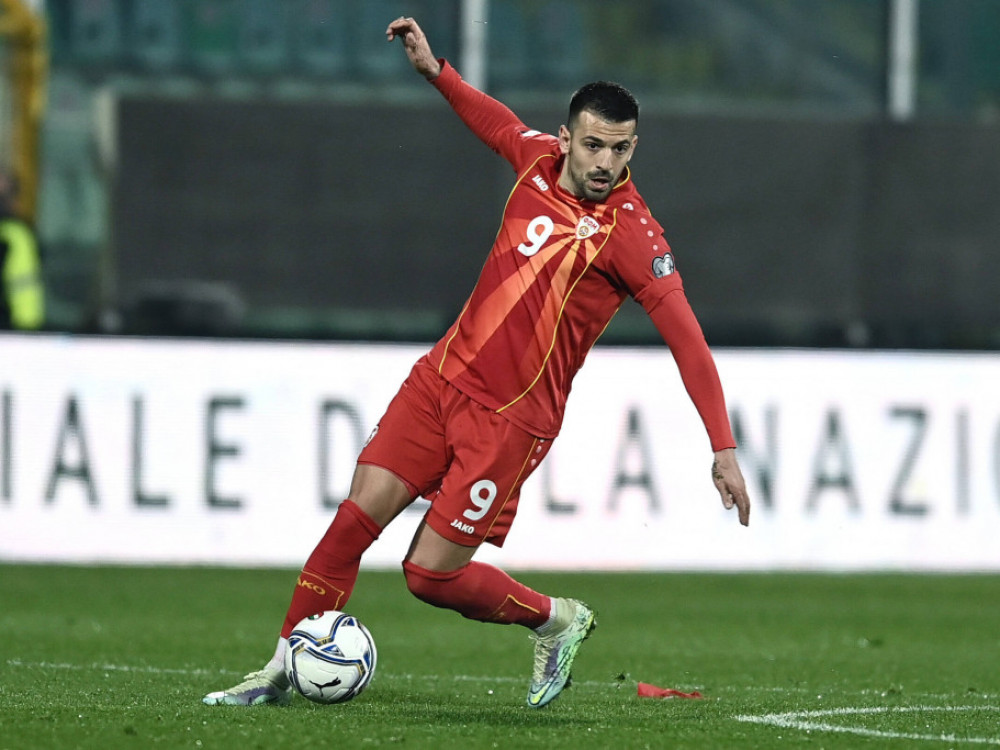 Aleksandar Trajkovski, makedonski fudbaler, strelac protiv Kazahstana