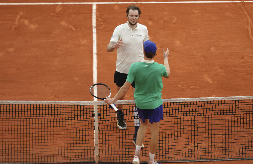 Aleksander Bublik je uporedio Janika Sinera sa Novakom Đokovićem