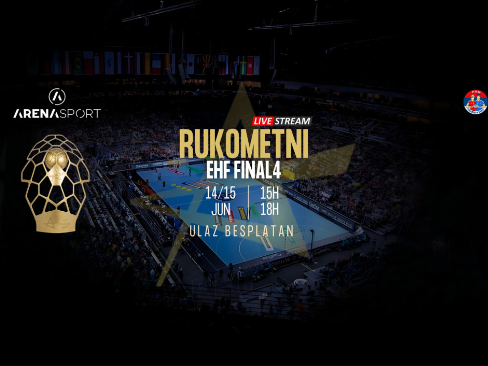 Plakat Rukometne zone u beogradskom Gastrošoru