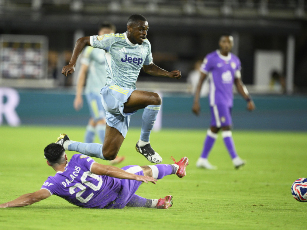 Kolo Muani, fudbaler Juventusa, na meču sa Al Ainom