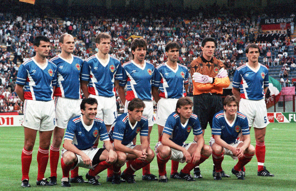 Reprezentacija SFR Jugoslavije na SP u Italiji 1990. godine