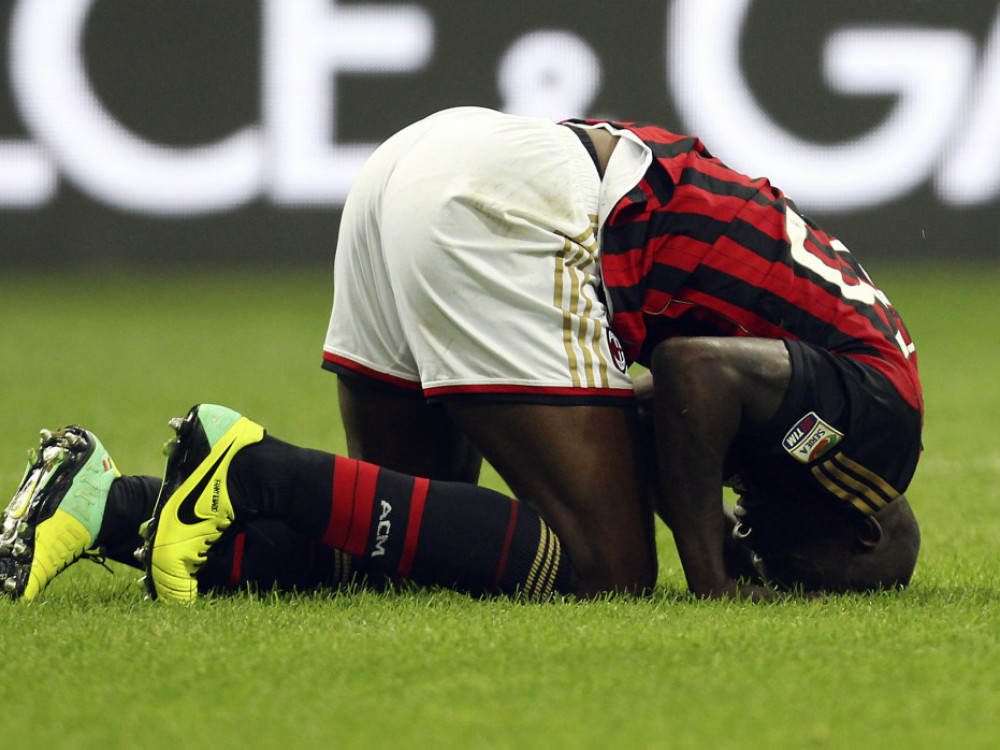 Mario Baloteli, italijanski fudbaler, u vreme dok je igrao za Milan