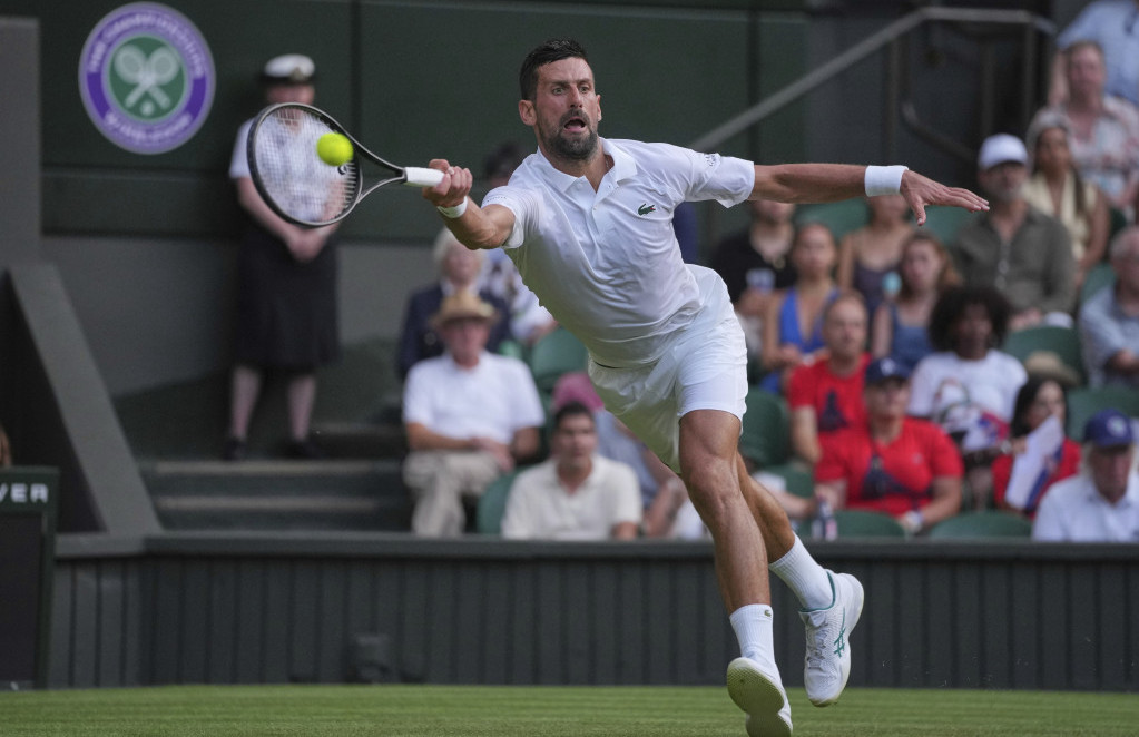 Novak Đoković je bio siguran protiv Milera