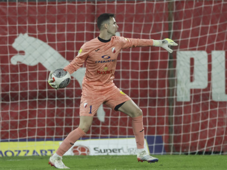 Povreda je iza mene i spreman sam da pomognem Vojvodini: Matija Gočmanac odbranio penal u deulu protiv CSKA 1948