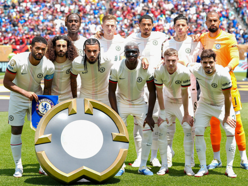 Fudbaleri Čelsija, uoči jednog od prethodnih mečeva Mundijalita 2025