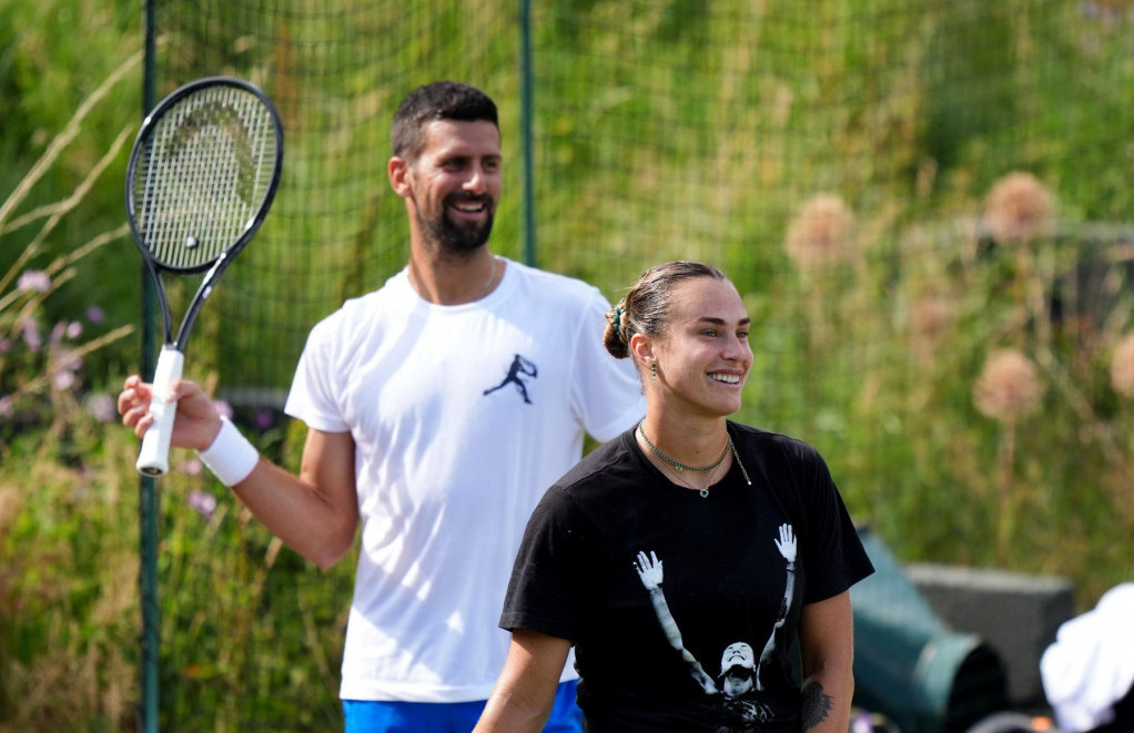 Arian Sabalenka smatra da joj na Novak Đoković najviše pomaže na Vimbldonu