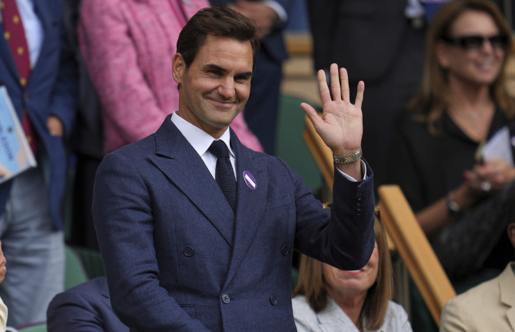 Đokovićev preokret i plasman u čevrtfinale je sa tribina pratio Rodžer Federer
